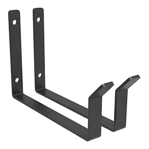 Fleximounts Black Utility Hook (2-Pack)-FLX-GRH3B-BLK-Garage Giant