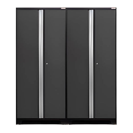 NewAge Garage Cabinets 2 x PRO Series Grey Multi-Use Lockers-52005-2-Garage Giant