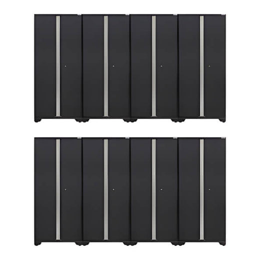NewAge Garage Cabinets 8 x BOLD Series Grey Lockers-50004-8-Garage Giant