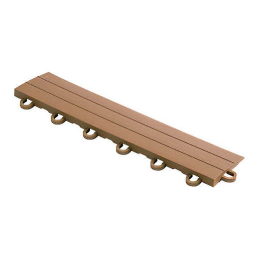 Speedway Tile Brown Garage Floor Tile Ramp - Looped (10 Pack)-SPEED-LOP-CB-10-Garage Giant