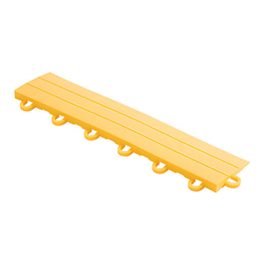 Speedway Tile Yellow Garage Floor Tile Ramp - Looped (10 Pack)-SPEED-LOP-CY-10-Garage Giant