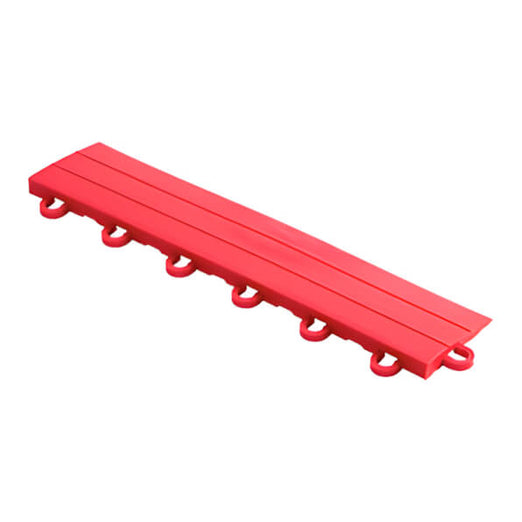 Speedway Tile Red Garage Floor Tile Ramp - Looped (10 Pack)-SPEED-LOP-RR-10-Garage Giant