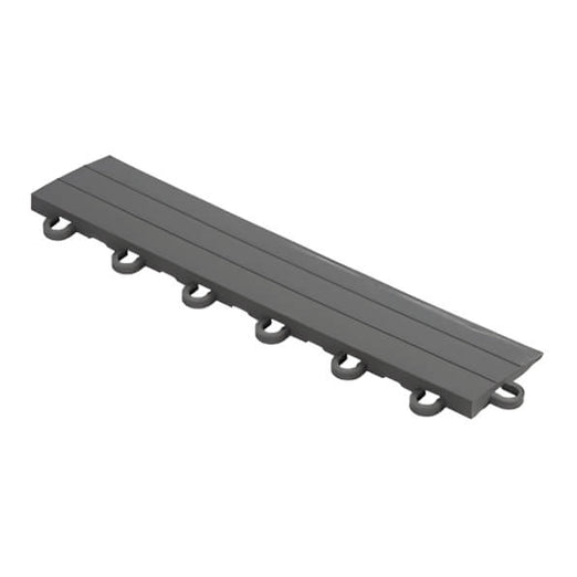 Speedway Tile Grey Garage Floor Tile Ramp - Looped (10 Pack)-SPEED-LOP-SG-10-Garage Giant