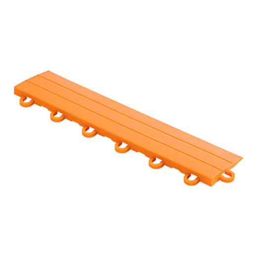 Speedway Tile Orange Garage Floor Tile Ramp - Looped (10 Pack)-SPEED-LOP-TO-10-Garage Giant