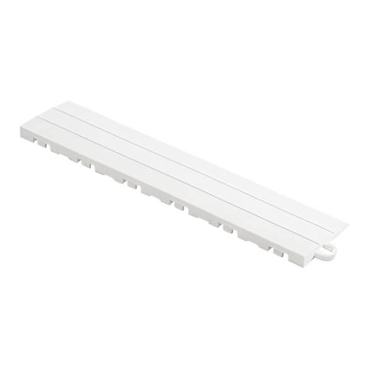 Speedway Tile White Garage Floor Tile Ramp - Pegged (10 Pack)-SPEED-PEG-AW-10-Garage Giant