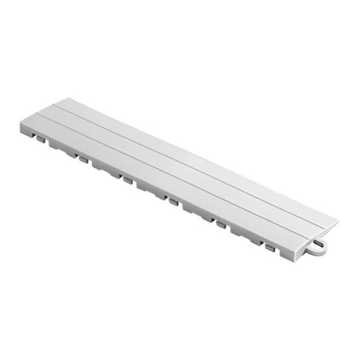 Speedway Tile Silver Garage Floor Tile Ramp - Pegged (10 Pack)-SPEED-PEG-PS-10-Garage Giant