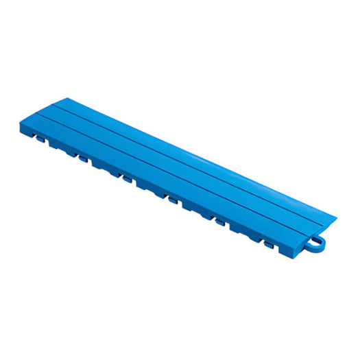 Speedway Tile Blue Garage Floor Tile Ramp - Pegged (10 Pack)-SPEED-PEG-RB-10-Garage Giant