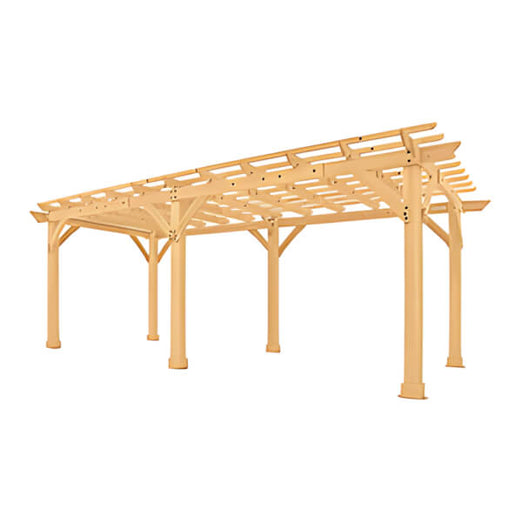 Yardistry 10 x 22 Meridian Pergola-YM11932-Garage Giant
