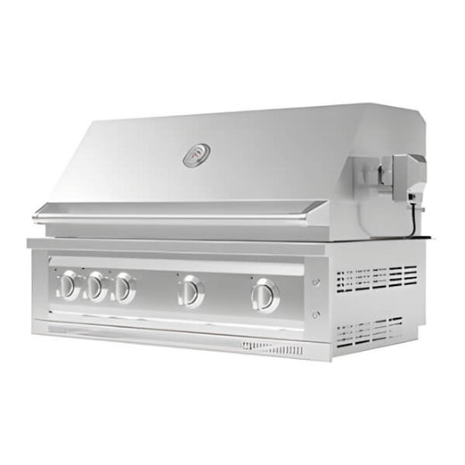 NewAge Outdoor Kitchens 40-Inch Liquid Propane 5-Burner Grill (Platinum Model)-66911-Garage Giant