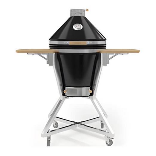 NewAge Garage Cabinets 22-Inch Kamado Charcoal Grill with Cart (Midnight Black)