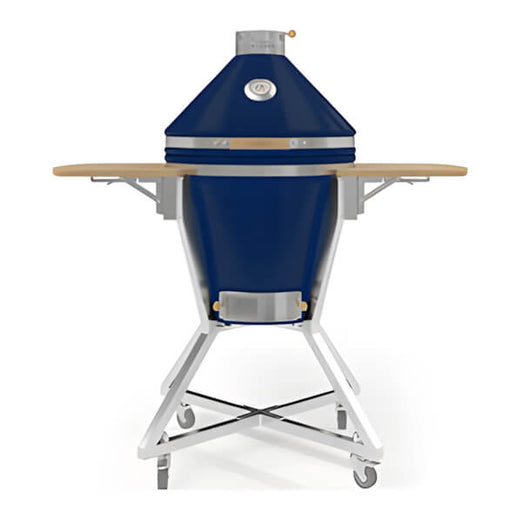 NewAge Garage Cabinets 22-Inch Kamado Charcoal Grill with Cart (Indigo)