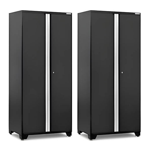 NewAge Garage Cabinets 2 x PRO Series Black Multi-Use Lockers-52805-2-Garage Giant