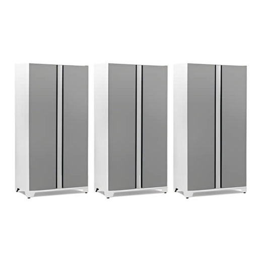 NewAge Garage Cabinets 3 x PRO Series Platinum 42 in. Multi-Use Locker-51343-3-Garage Giant