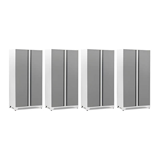 NewAge Garage Cabinets 4 x PRO Series Platinum 42 in. Multi-Use Locker-51343-4-Garage Giant