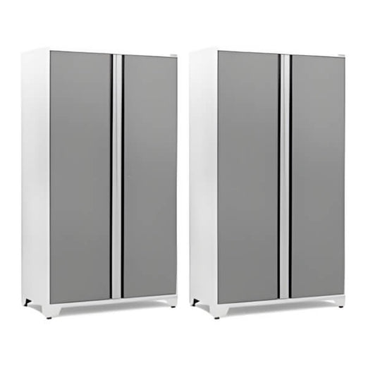 NewAge Garage Cabinets 2 x PRO Series Platinum 48 in. Multi-Use Locker-51344-2-Garage Giant