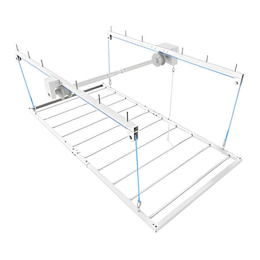 Ceiling Sam Retractable 4’ x 8’ Overhead Garage Storage Rack-CS-EZLIFT48-Garage Giant