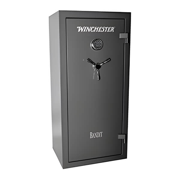 Winchester Safes Bandit 19 Gun Safe with Electronic Lock (Slate)-B-6028-19-16-E-Garage Giant