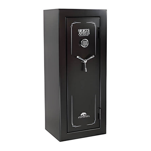 Sports Afield Preserve Fire Rated 24-Gun Safe with Electronic Lock (Black)-SA5924P-Garage Giant