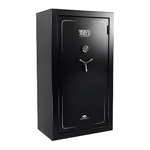Sports Afield Preserve Fire Rated 60-Gun Safe with Electronic Lock (Black)-SA7240P-Garage Giant