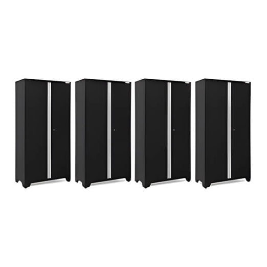 NewAge Garage Cabinets 4 x BOLD Series Black 42-Inch RTA Locker-49372-4-Garage Giant