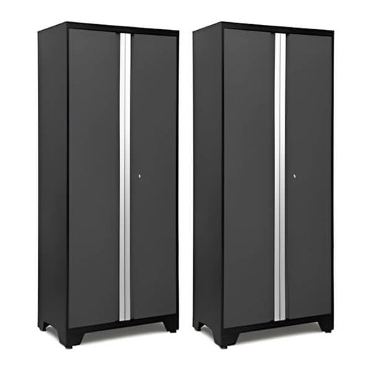 NewAge Garage Cabinets 2 x BOLD Series Grey 30-Inch RTA Locker-49220-2-Garage Giant