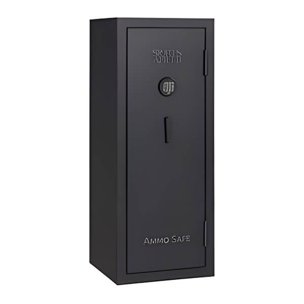 Sports Afield Tactical Ammo Safe with Electronic Lock (Black)-SA5520LZ-AMG H-Garage Giant