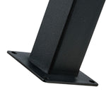 Armadillo Tough Black 2-Piece Garage Tool Cabinet Set with Levelers-AR2PC2B-Garage Giant