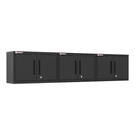 Armadillo Tough Black Wall Cabinet (3-Pack)-AR3PC61B-Garage Giant