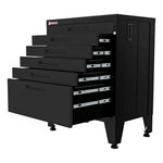 Armadillo Tough Black 4-Piece Garage Cabinet Kit with Levelers-AR4PC10B-Garage Giant