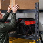 Armadillo Tough 4-Tier Mega Storage Rack-ARMR77B-Garage Giant