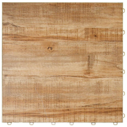 Swisstrax Natural Pine Vinyltrax Pro Garage Floor Tile (10 Pack) - 505.105.175