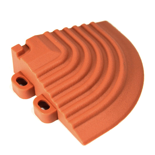 Swisstrax Terra Cotta Pro Series Corner Piece (4 Pack)-Garage Giant