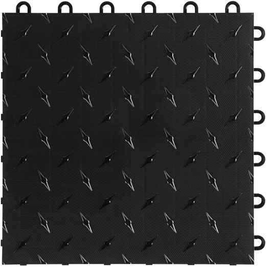 Swisstrax Rubber Home Gym Flooring Tiles (12