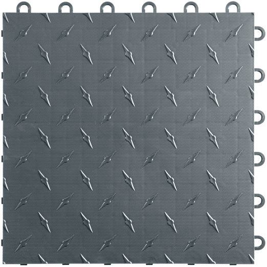 Swisstrax Rubber Home Gym Flooring Tiles (12