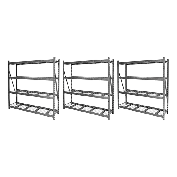 Gladiator 90-Inch Tool-Free Rack Shelving (3-Pack) | Garage Giant