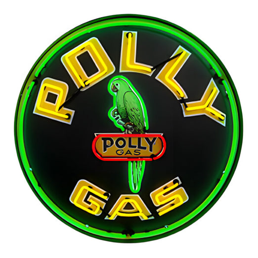 Neonetics Polly Gasoline 36-Inch Neon Sign | 9GSPLY | Garage Giant