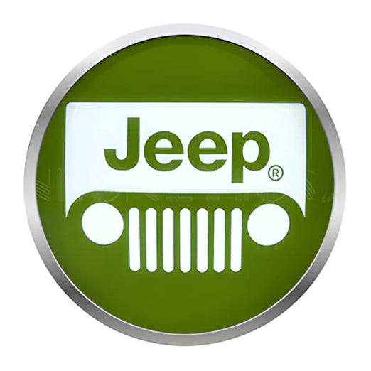 Neonetics 15-Inch Jeep Backlit LED Sign-7JEEPG-Garage Giant