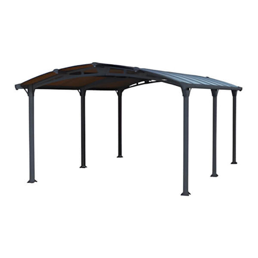 Palram-Canopia Arcadia 5000 16' x 12' Metal Carport | HG9100 | Garage Giant