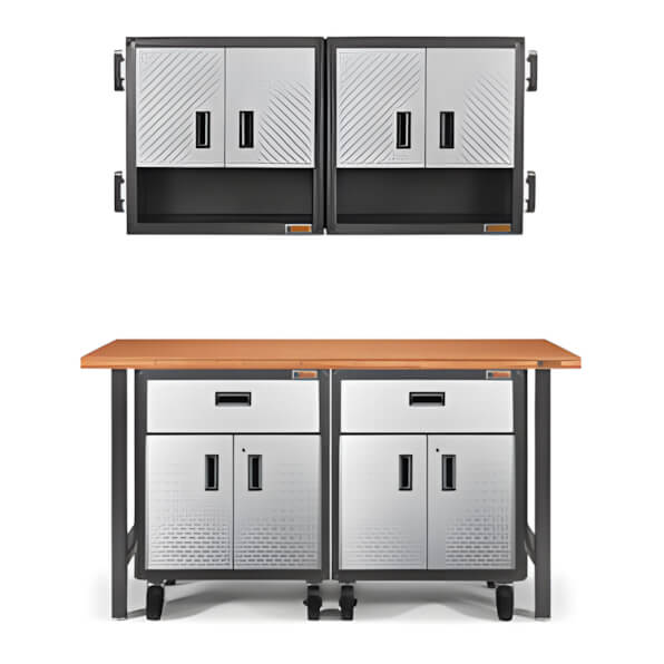 Gladiator 11-Piece RTA Garage Organization Set-Gladiator-11-Piece-Garage-Cabinet-Kit-Garage Giant