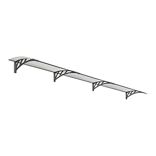 Palram-Canopia Neo 4050 Awning (Grey / Clear) | HG9572 | Garage Giant