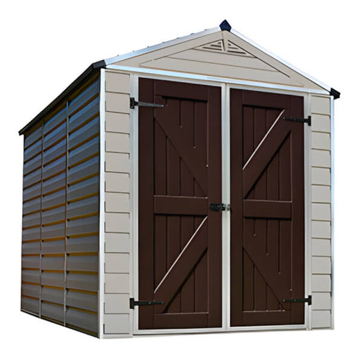 Palram-Canopia SkyLight 6' x 8' Storage Shed (Tan) | HG9608T | Garage Giant