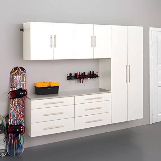 Prepac HangUps 90-Inch Storage Cabinet Set H - 5pc | WRGW-0708-5M | Garage Giant