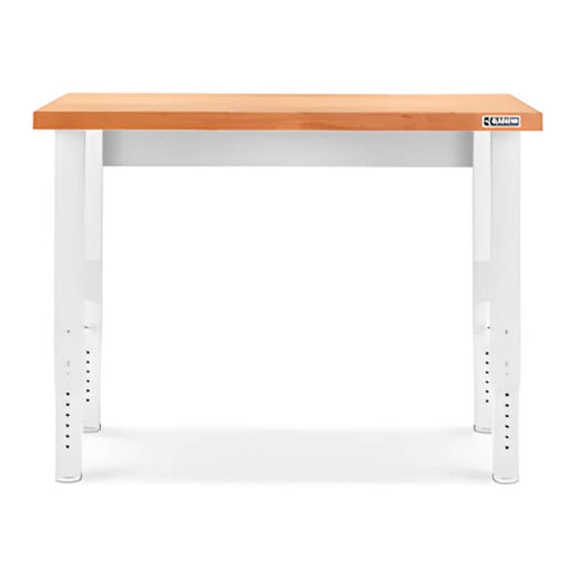 Gladiator Height Adjustable 4-Foot Hardwood Workbench-GAWB04HWJW-Garage Giant
