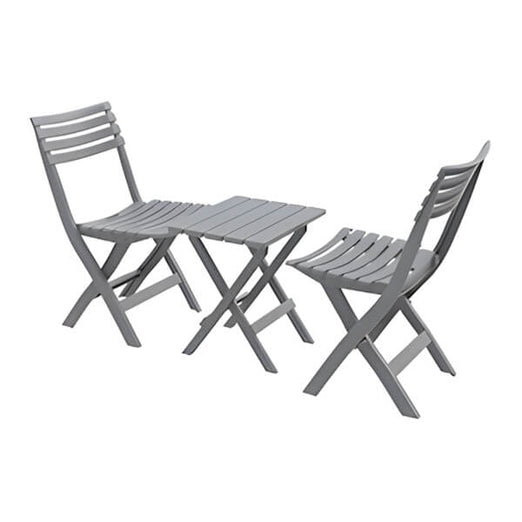 DuraMax Portable Sitting Set - Grey-86720-Garage Giant