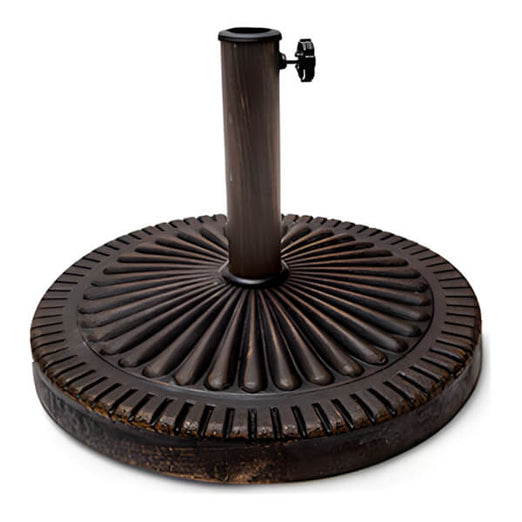 All Things Cedar Resin Coated Iron Umbrella Stand-UB14-Garage Giant