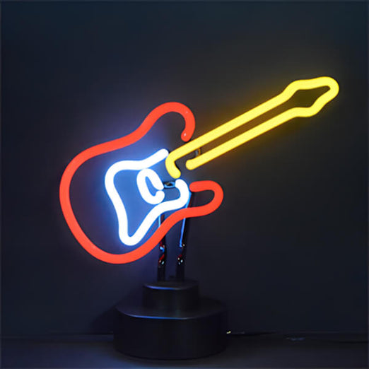 Neonetics Electric Guitar Neon Sculpture-4ELECG-Garage Giant