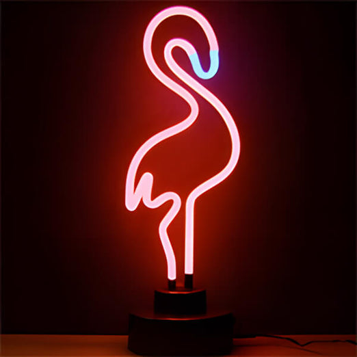 Neonetics Flamingo Neon Sculpture-4FLAMN-Garage Giant