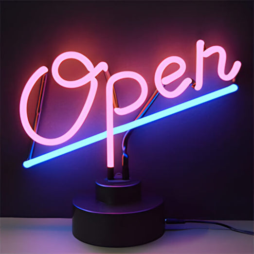 Neonetics Open Neon Sculpture-4OPENX-Garage Giant