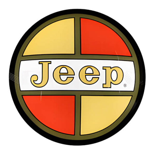 Neonetics 15-Inch Jeep Retro Backlit LED Sign-7JEEPR-Garage Giant