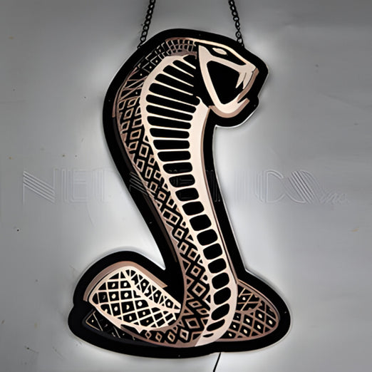 Neonetics Ford Snake Slim Line LED Sign-7LEDFS-Garage Giant